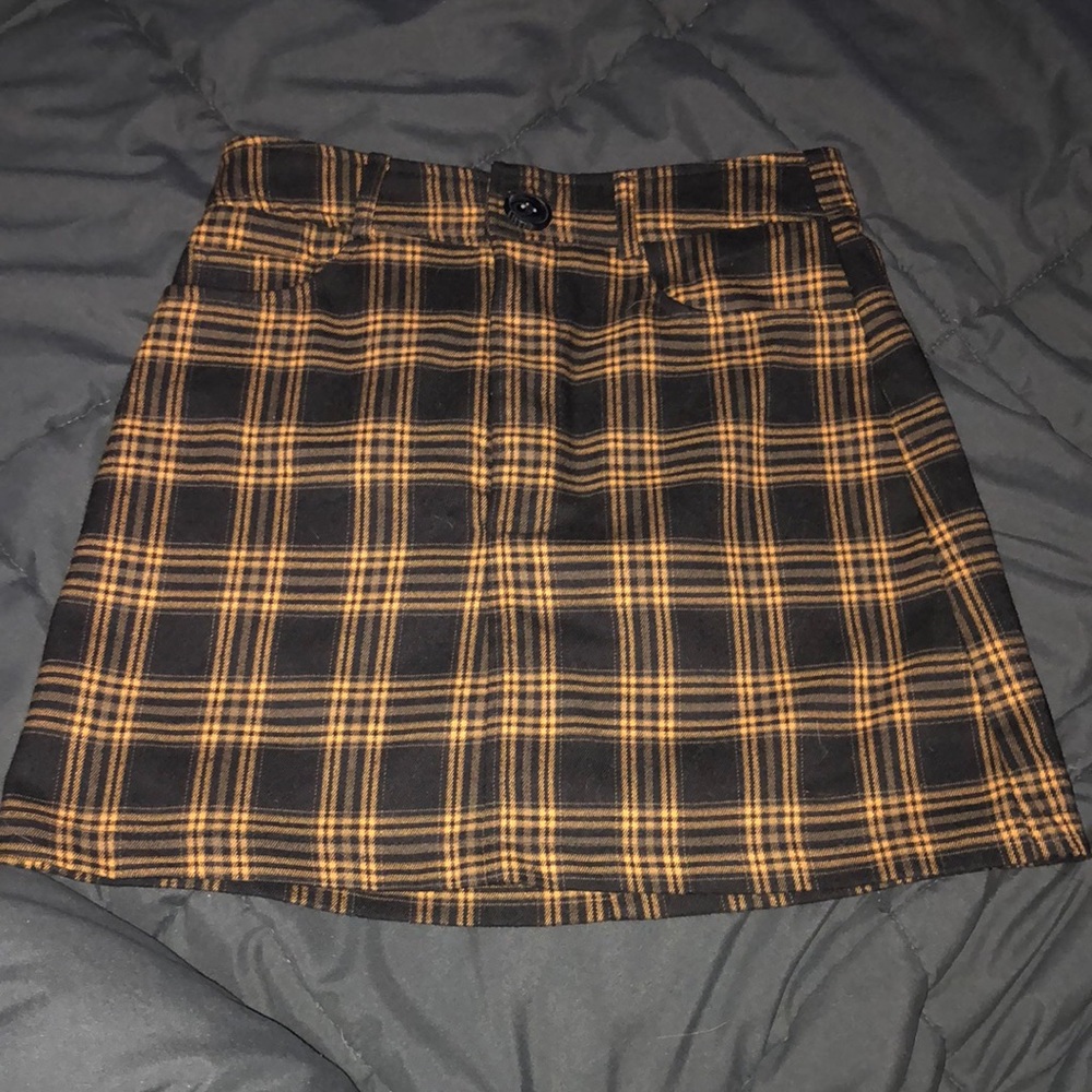 Plaid Skirt